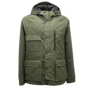 7310AI piumino uomo WOOLRICH MOUNTAIN COTTON man down light padded jacket green