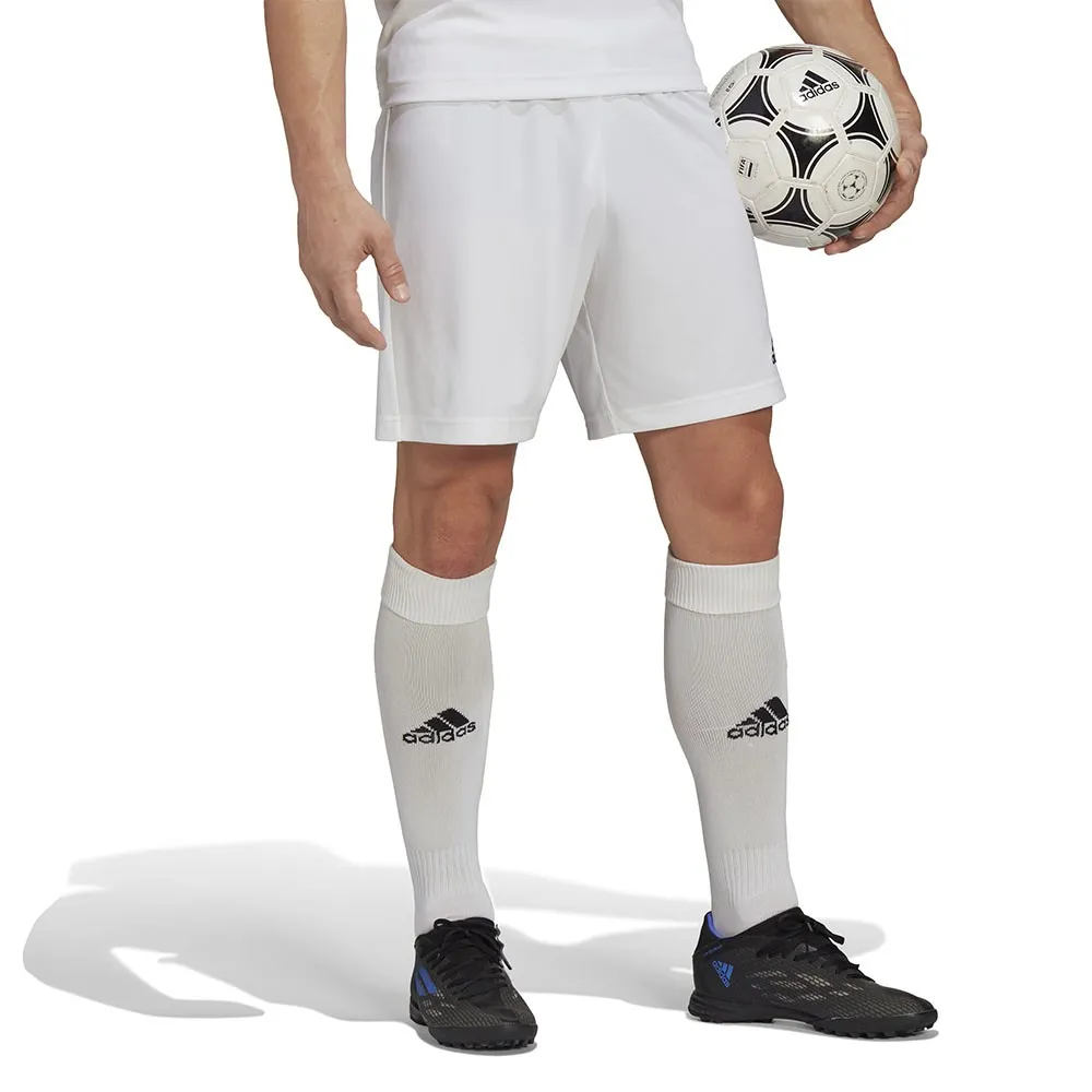 ADIDAS Pantaloncini Calcio Entrada22 Bianco Nero Uomo