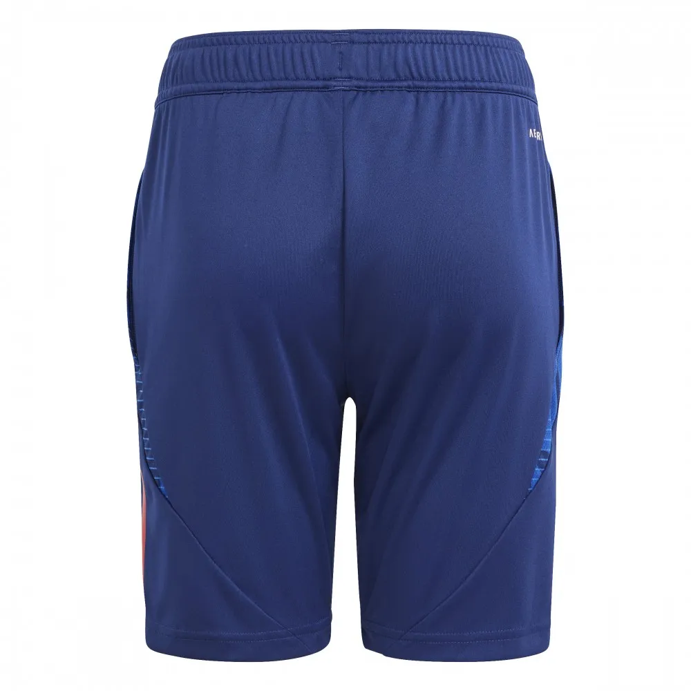 ADIDAS Pantaloncini Calcio Italia Training Blu Azzurro Bambino