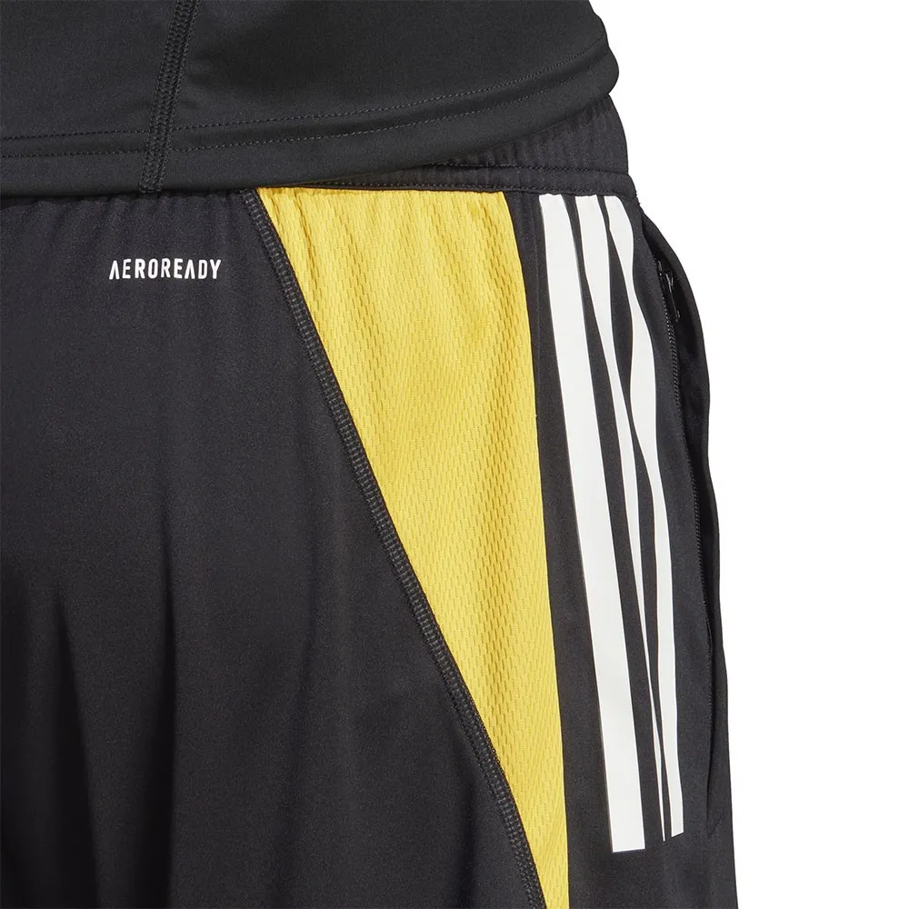 ADIDAS Pantaloncini Calcio Juve Training Nero Giallo Uomo