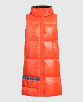 Be Florence Gilet in piumino arancione BE2241