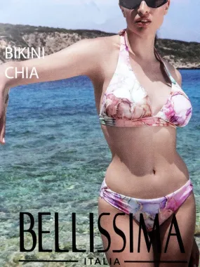 Bellissima CHIA Bikini femme bonnet B avec lien au cou