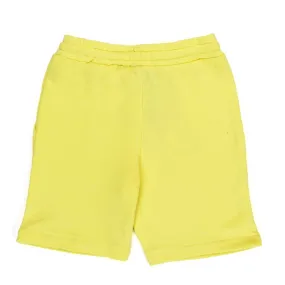 Bermuda In Felpa Giallo Chiaro Bambino E Teen