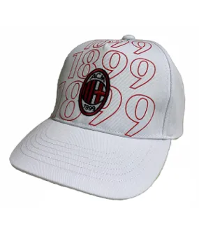 CAPPELLO MILAN UFFICIALE in COTONE BIANCO 