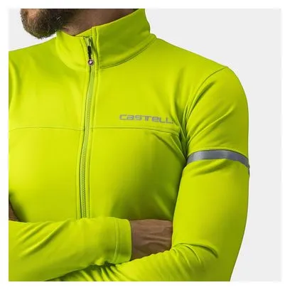 Castelli Fondo 2 lime Yellow/reflex jersey