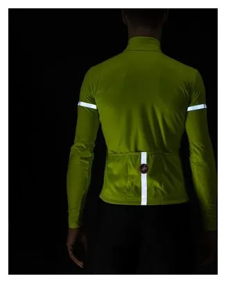 Castelli Fondo 2 lime Yellow/reflex jersey