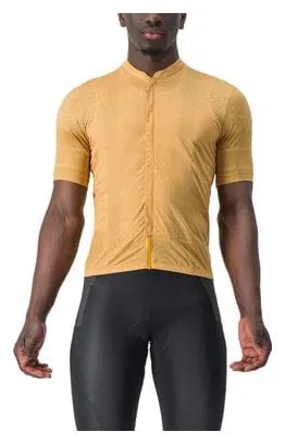 Castelli Unlimited Terra Short Sleeve Jersey Light Orange