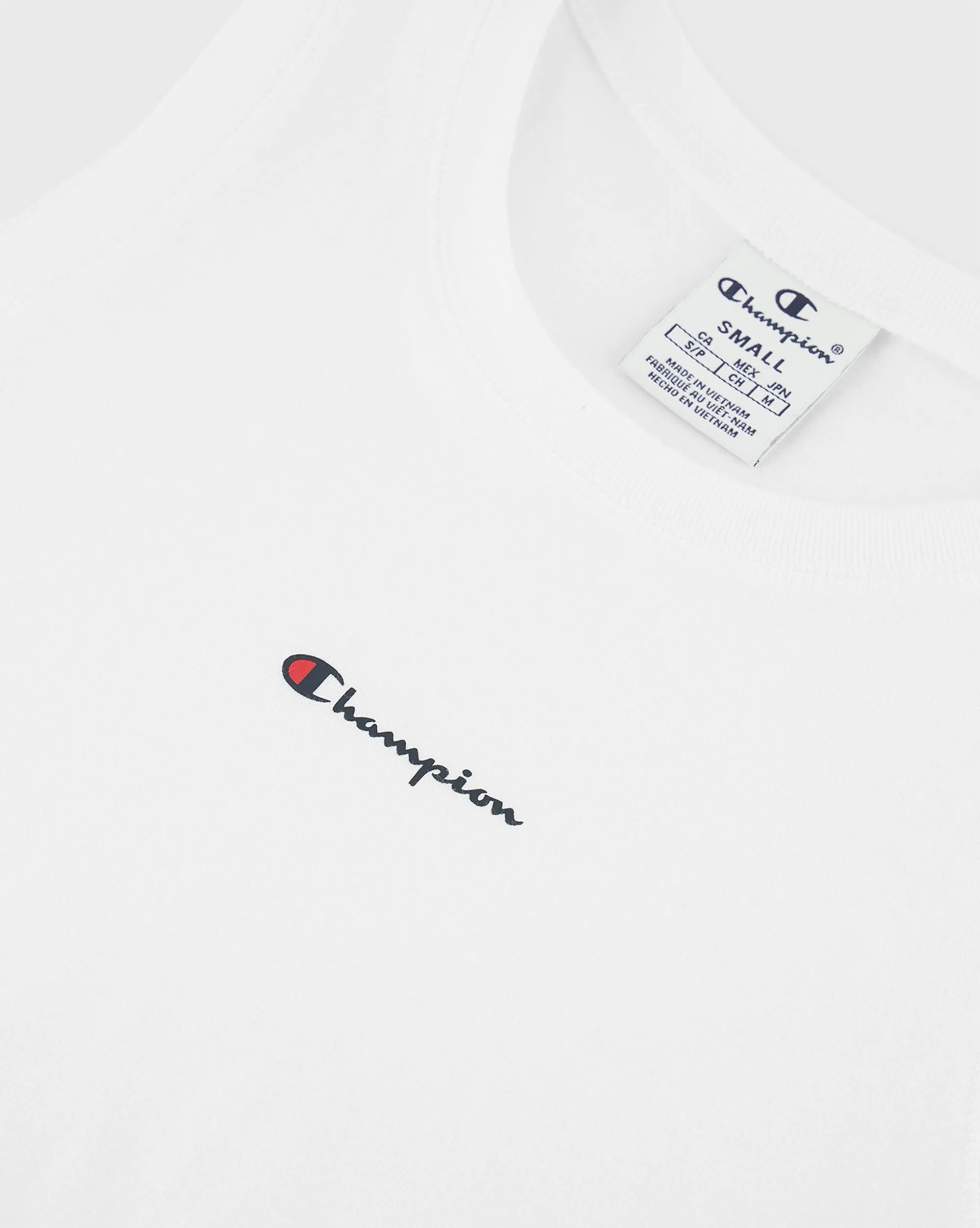 Champion Canotta Icons in Jersey con Script Logo Bianco Donna