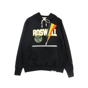 felpa cappuccio uomo dry premium rayguns roswell hoodie BLACK