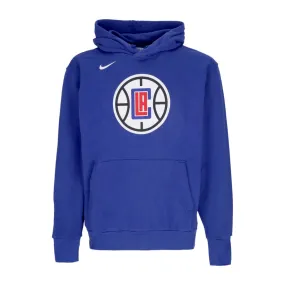 felpa cappuccio uomo nba essential fleece hoodie loscli RUSH BLUE