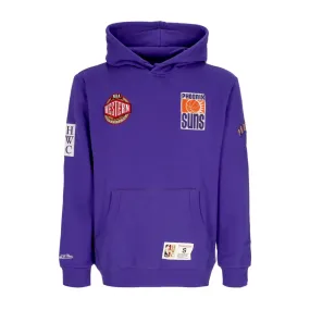 felpa cappuccio uomo nba hometown fleece hoodie phosun PURPLE