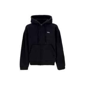 felpa cappuccio zip uomo gaze hood jacket BLACK