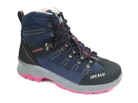 JACALU SCARPONI TREKKING DONNA  13706 35/J  W TREKK IN BLUE ROSA