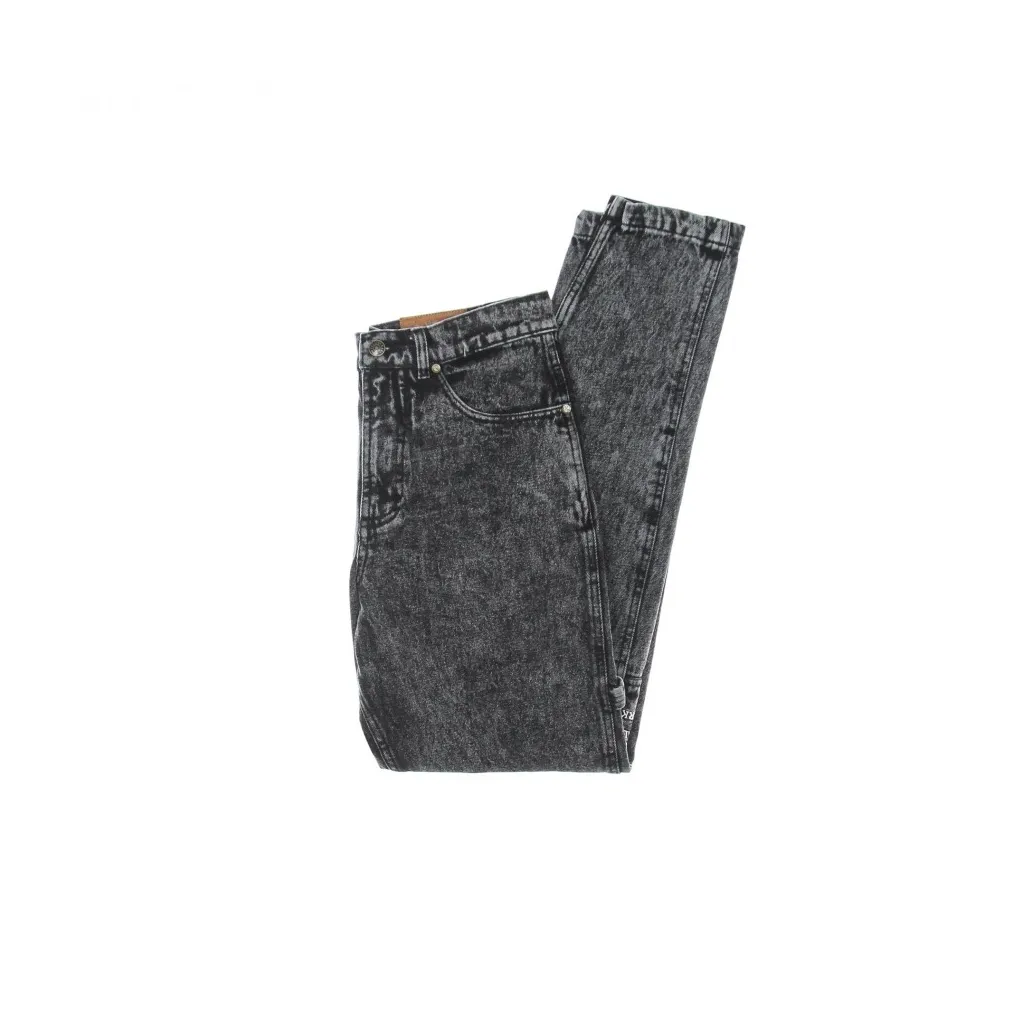 jeans uomo retro moon wash denim pants DARK GREY