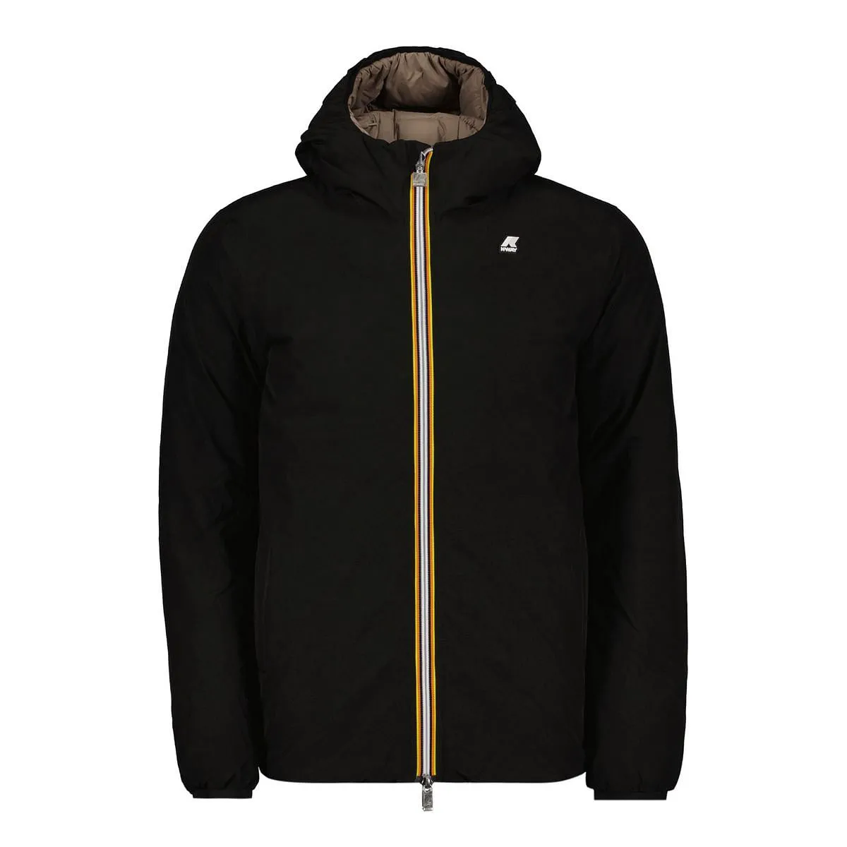      K-WAY PIUMINO CON CAPPUCCIO JACK ECO STRETCH THERMO DOUBLE  