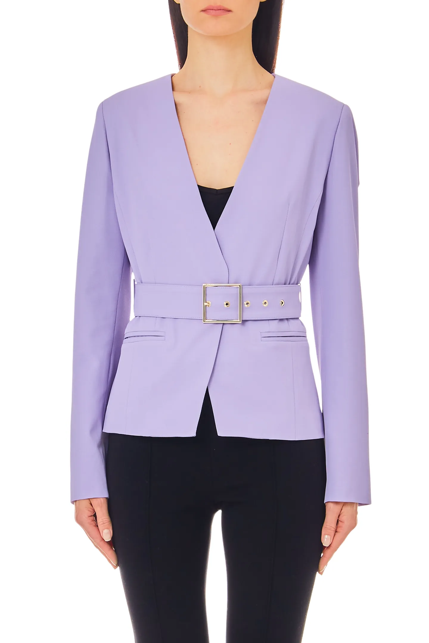 liu-jo blazer con cintura