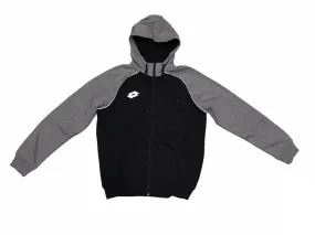 Lotto felpa con cappuccio da uomo  Sweat FZ Delta Plus HD T5536 nero-grigio