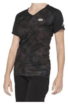 Maglia manica corta da donna 100% Airmatic Jersey nera