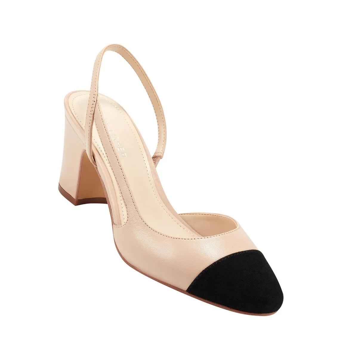 Marc Fisher Heels & Pumps 2024 Laynie Block Heel Pump Donna Naturale