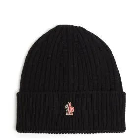 MONCLER  Cappello in lana nero