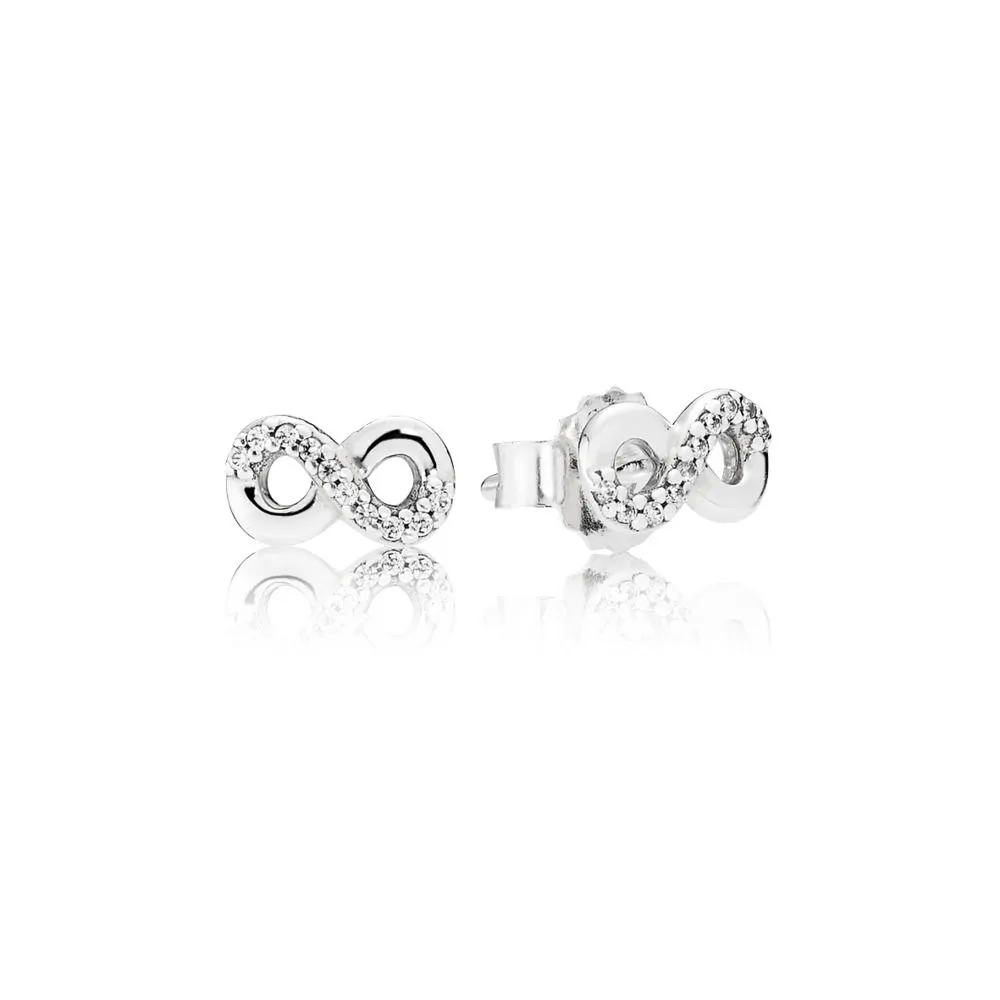 Orecchini Pandora A Lobo Infinito 290695CZ