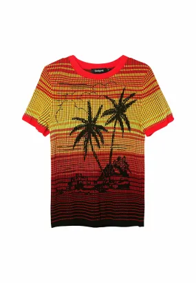 PALM TREE  - T-shirt con stampa