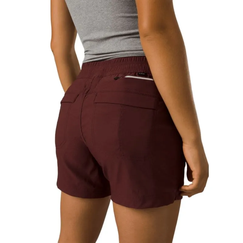 Pantaloncini Prana Halle E-Waist Short II (Cocoa) donna