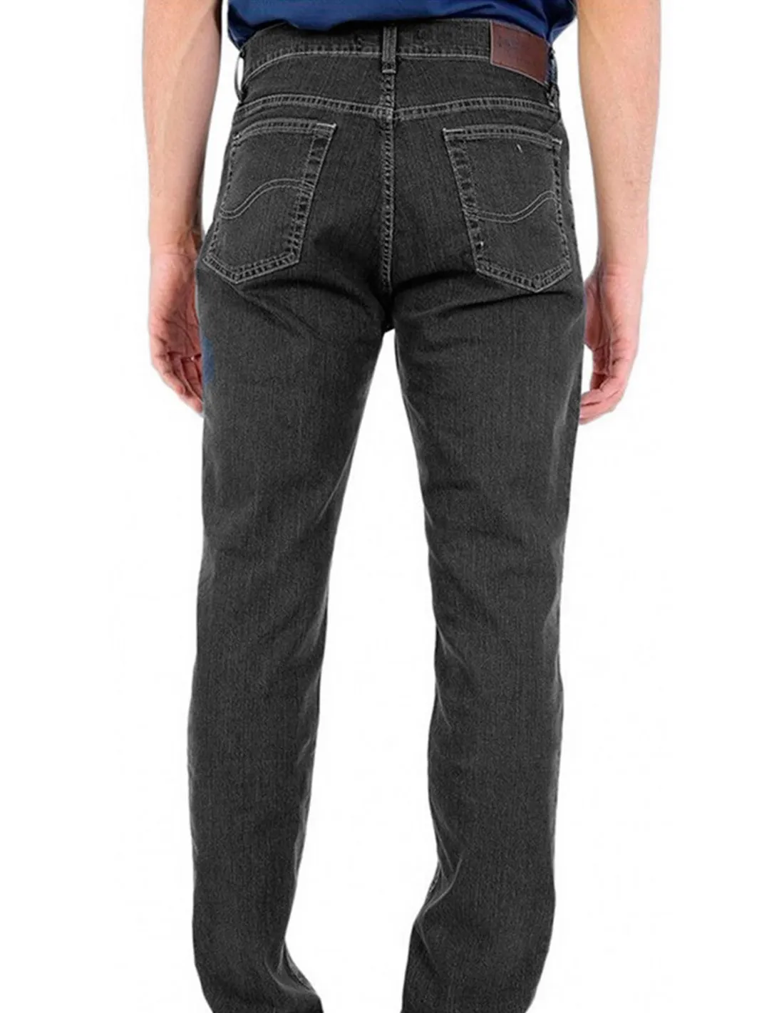 Pantalone in cotone 5 tasche Denim jeans Nero Mod Savona