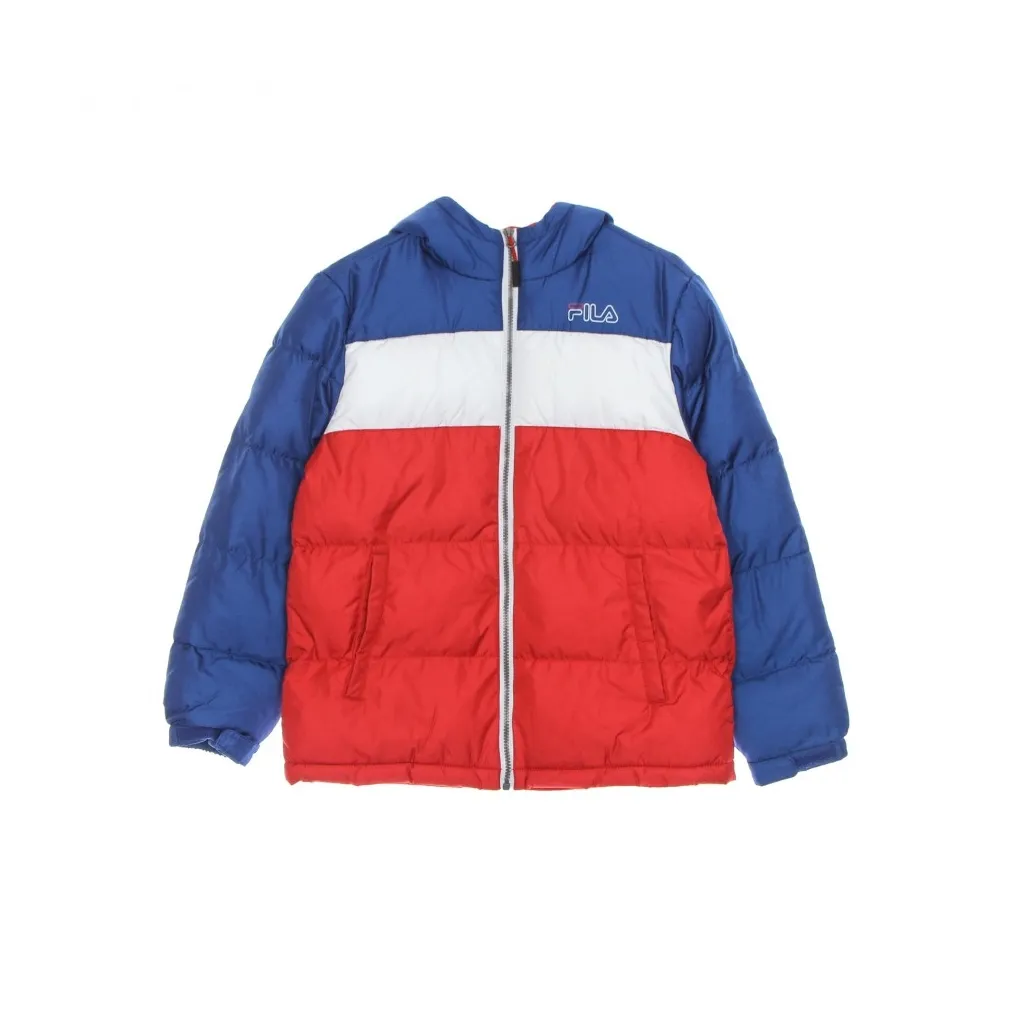 piumino ragazzo lui puffer jacket TRUE RED/LIMOGES/BRIGHT WHITE