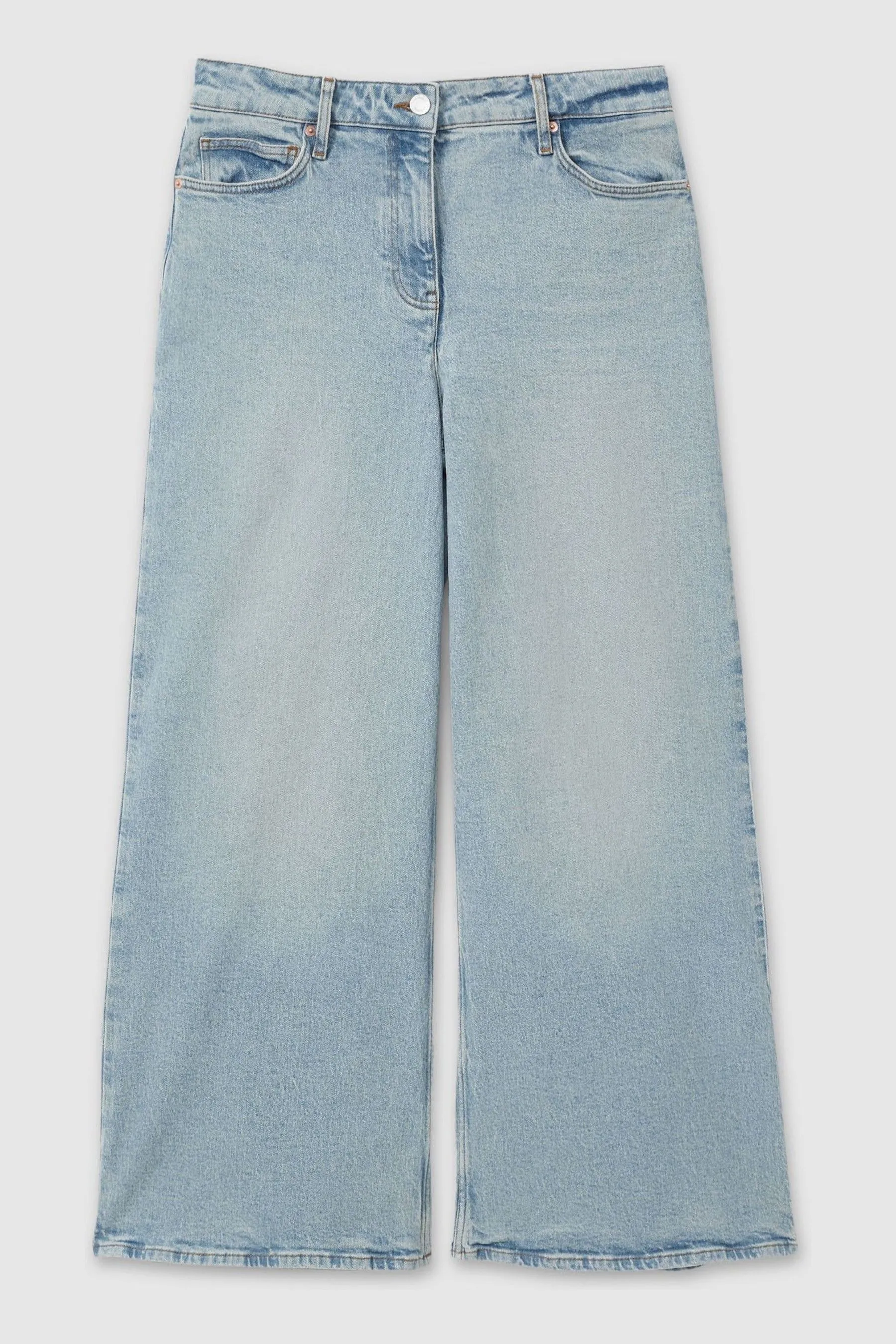 Reiss Crete Wide Leg Jeans    