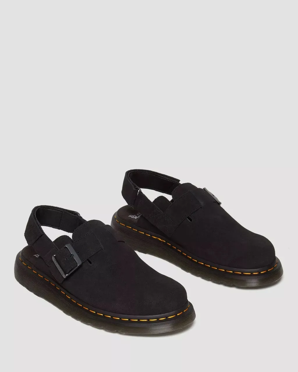 Sandali Dr. Martens Jorge Ii E.H Suede UNISEX Nero