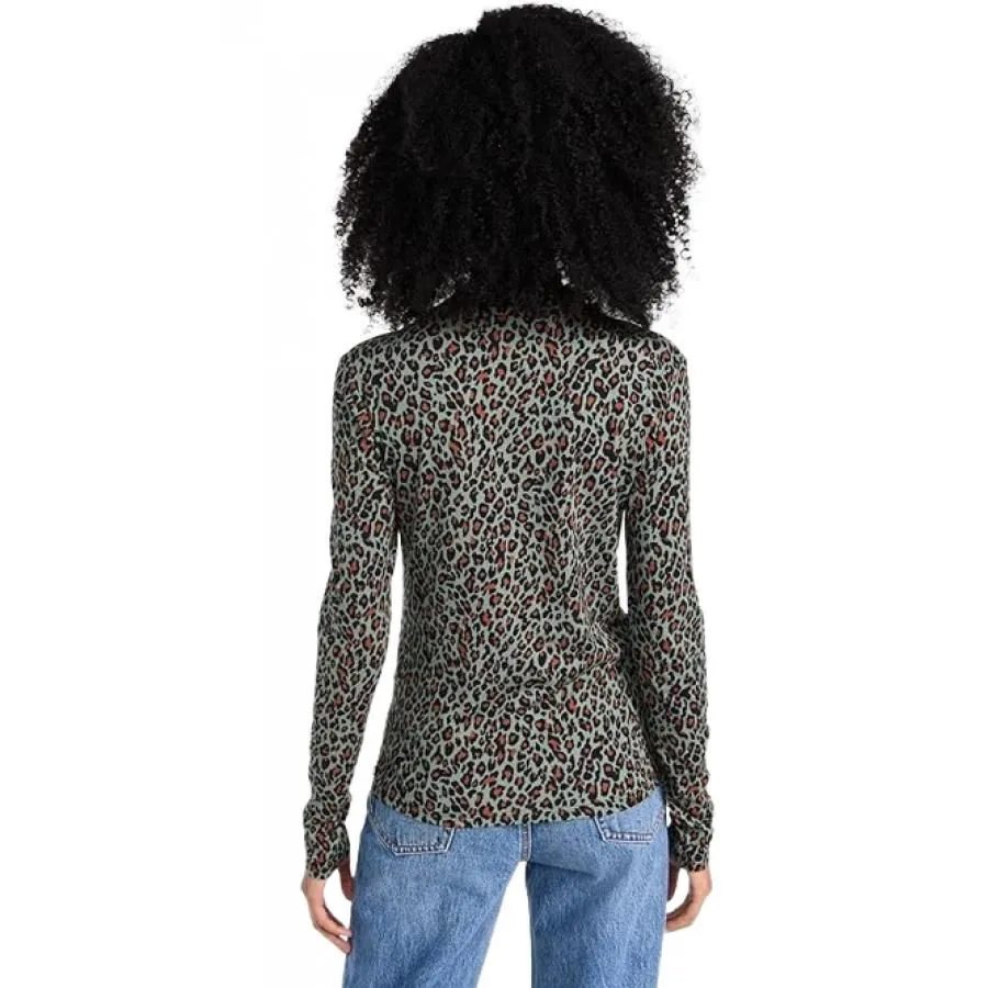 --Scotch&soda Maglia Con Stampa Leopardata-