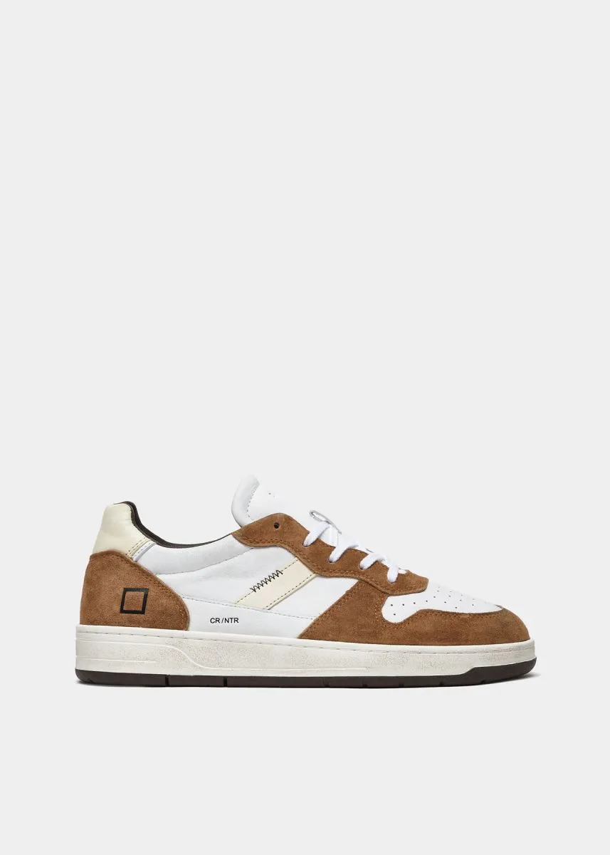 SNEAKERS Uomo DATE M391-C2-NT-HC COURT 2.0 NATURAL WHITE CAMEL