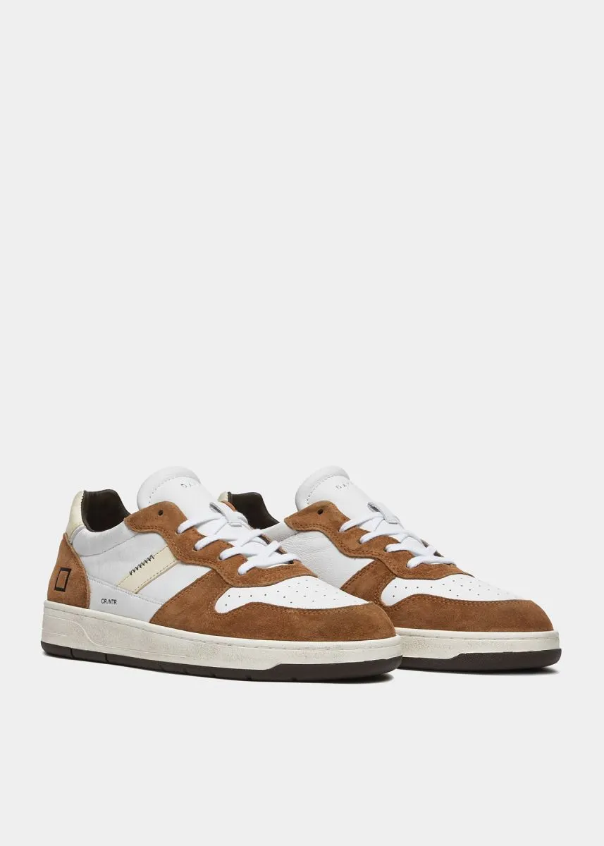 SNEAKERS Uomo DATE M391-C2-NT-HC COURT 2.0 NATURAL WHITE CAMEL