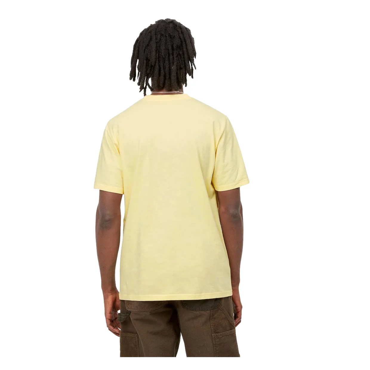 T-shirt Carhartt WIP  S/S Script Giallo