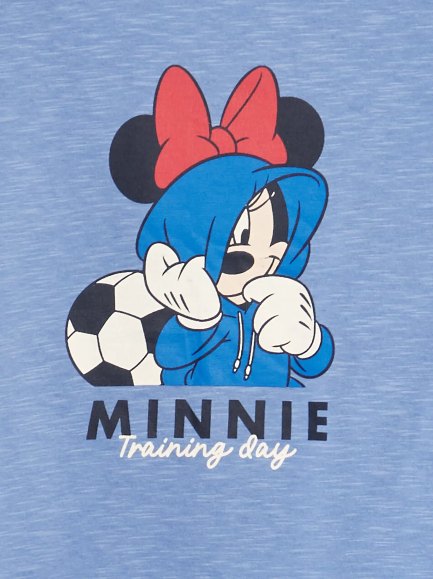 T-shirt crop top 'Minnie' - BLU