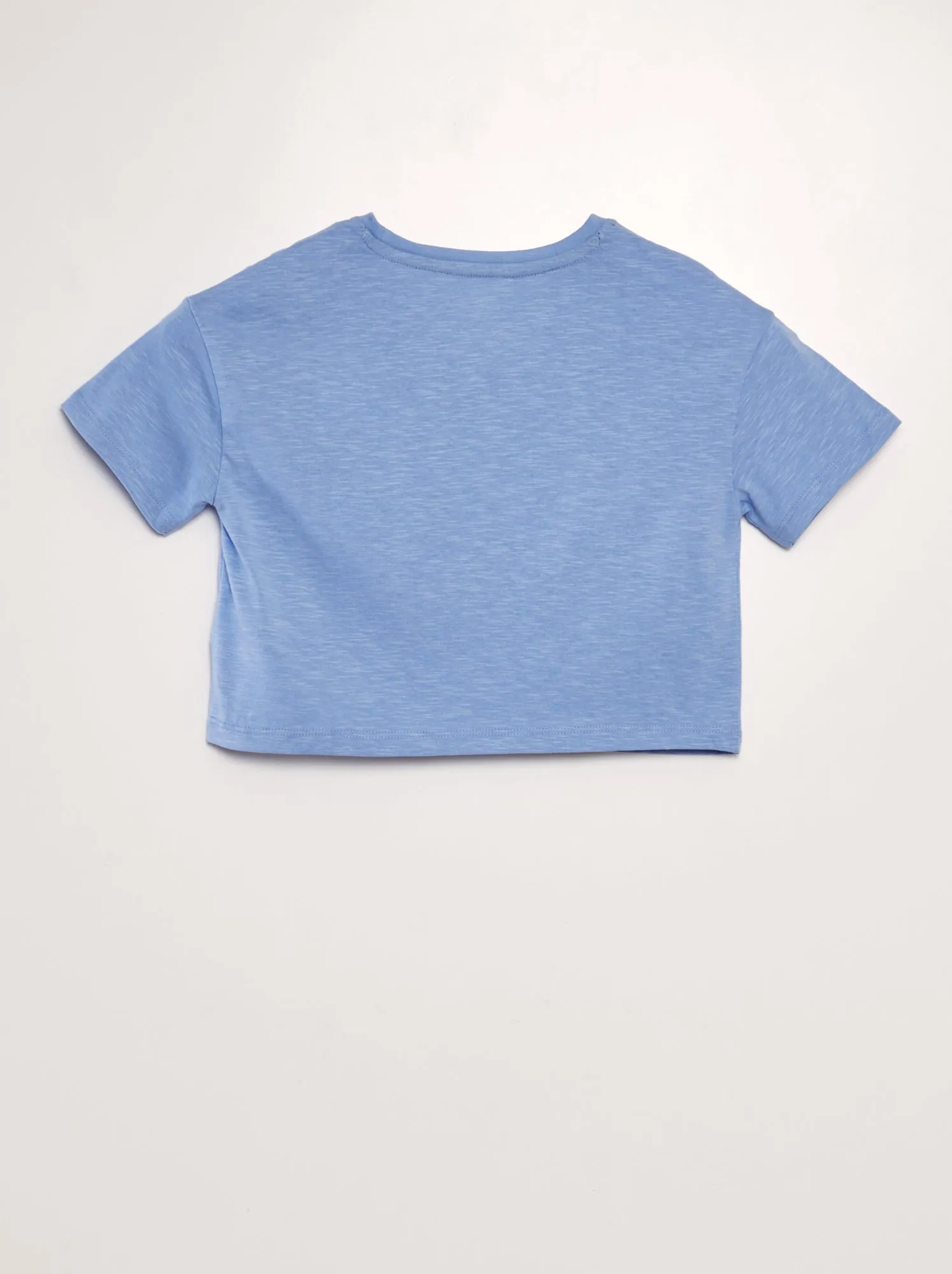 T-shirt crop top 'Minnie' - BLU