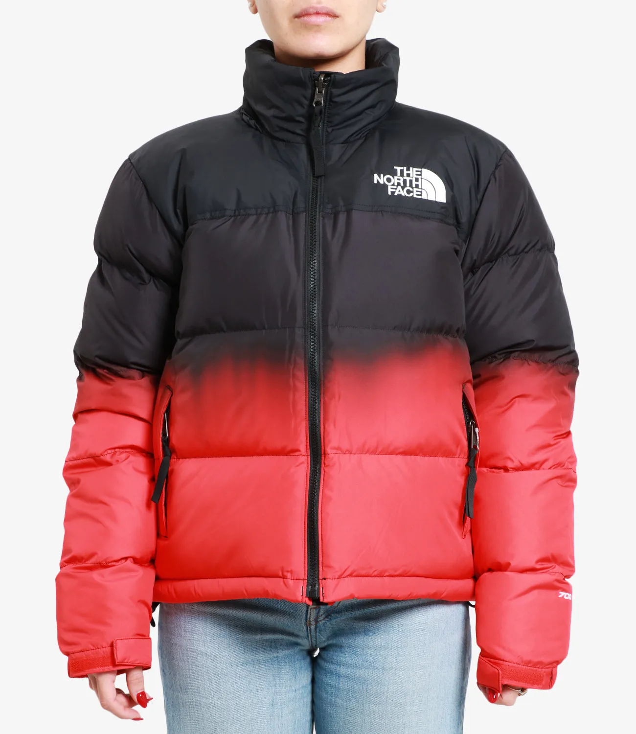 The North Face | Piumino Nupse Dip Die Jacket Nero e Rosso