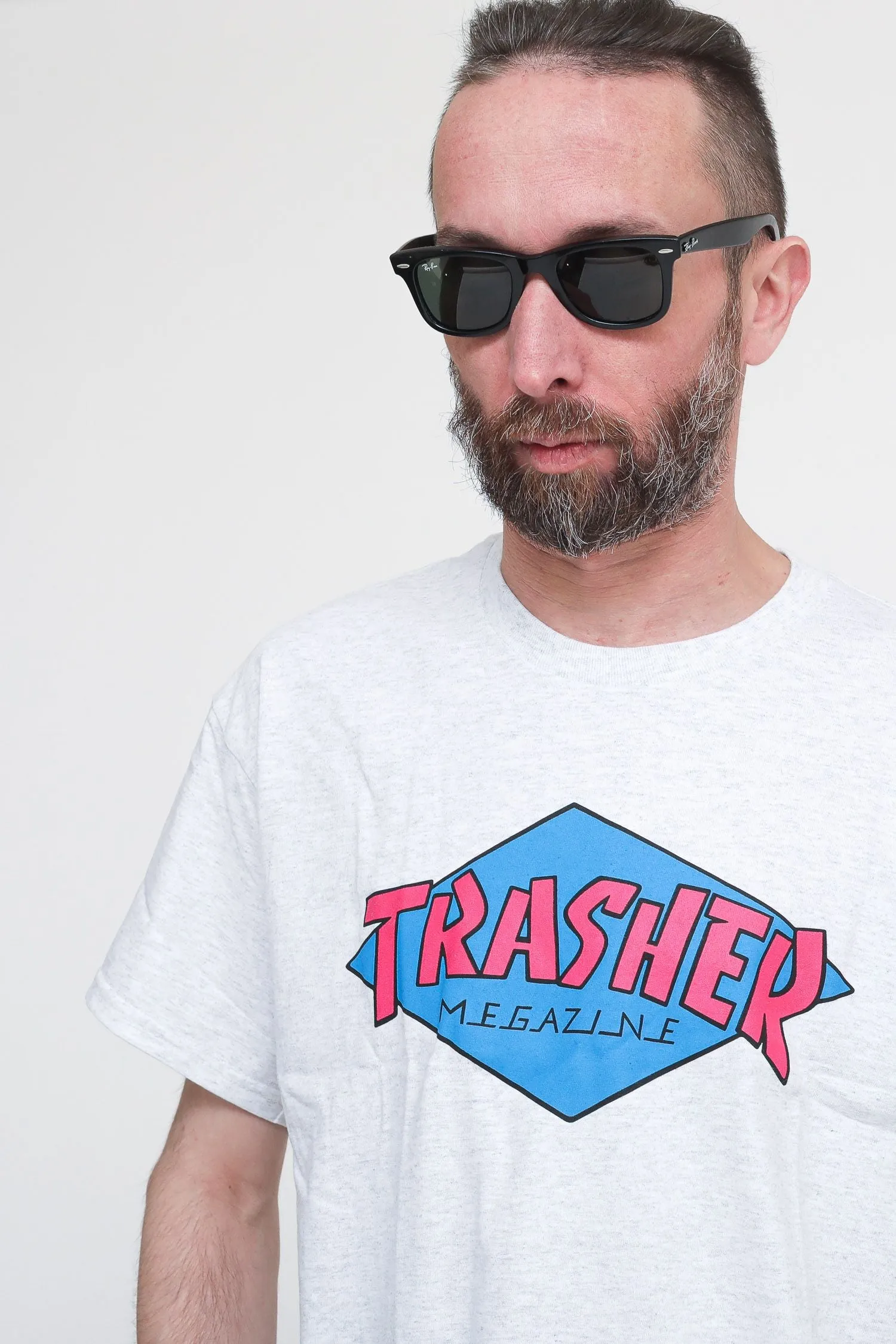 Trasher T-Shirt - Ash Grey