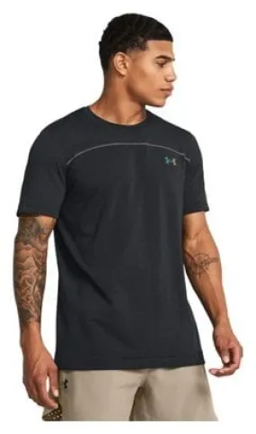 Under Armour Vanish Elite Seamless Wordmark Short Sleeve Jersey Black Men