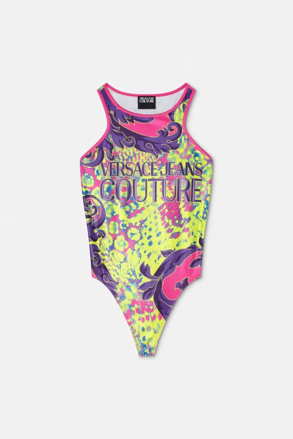 VERSACE JEANS COUTURE BODY DONNA IN LYCRA MULTICOLOR M2P3