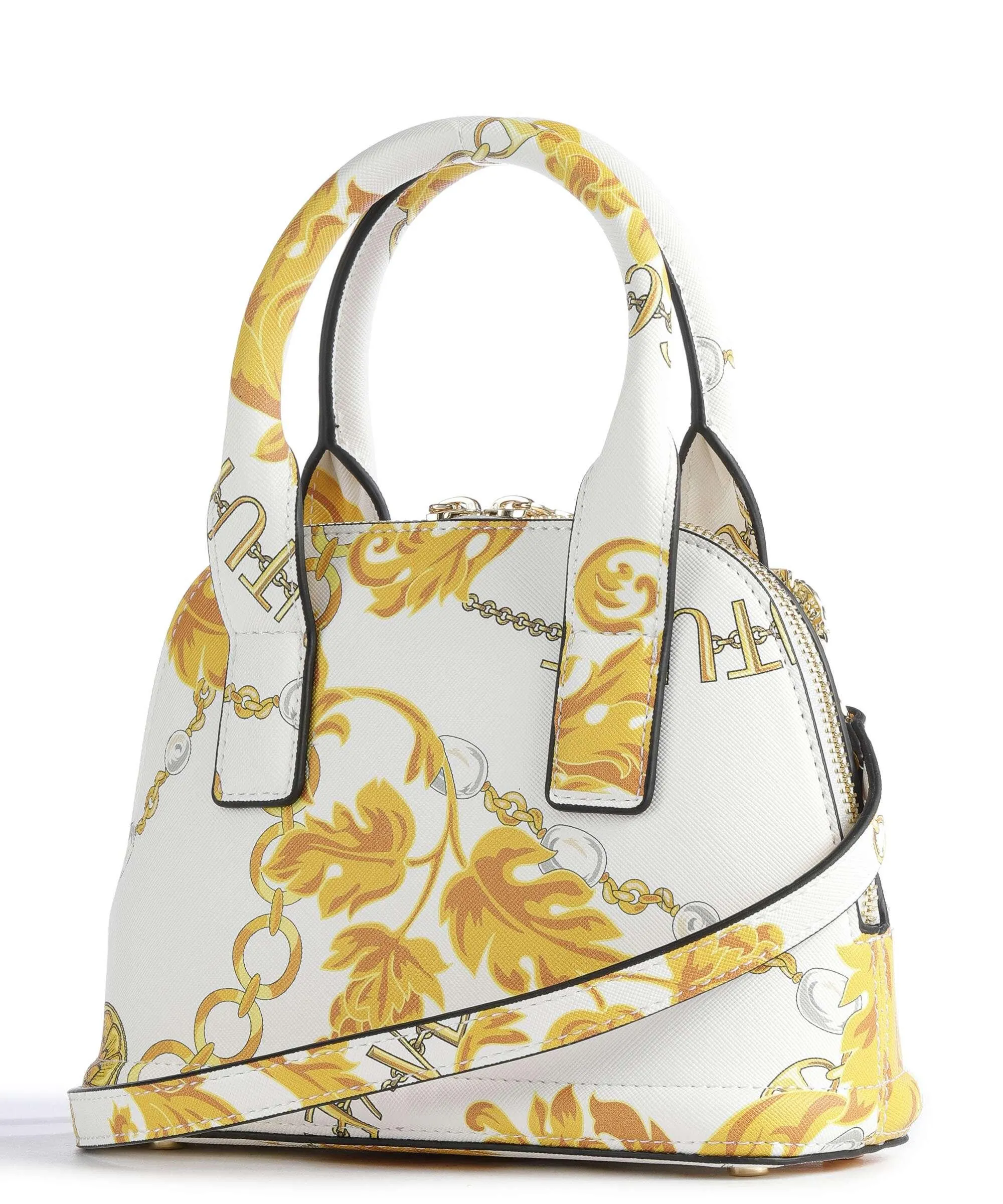  Versace Jeans Couture Couture 01 Borsa a mano pelle sintetica bianco  