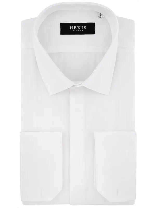 White Evening Shirt Slim Fit