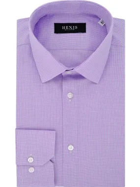 Wisteria-coloured textured shirt