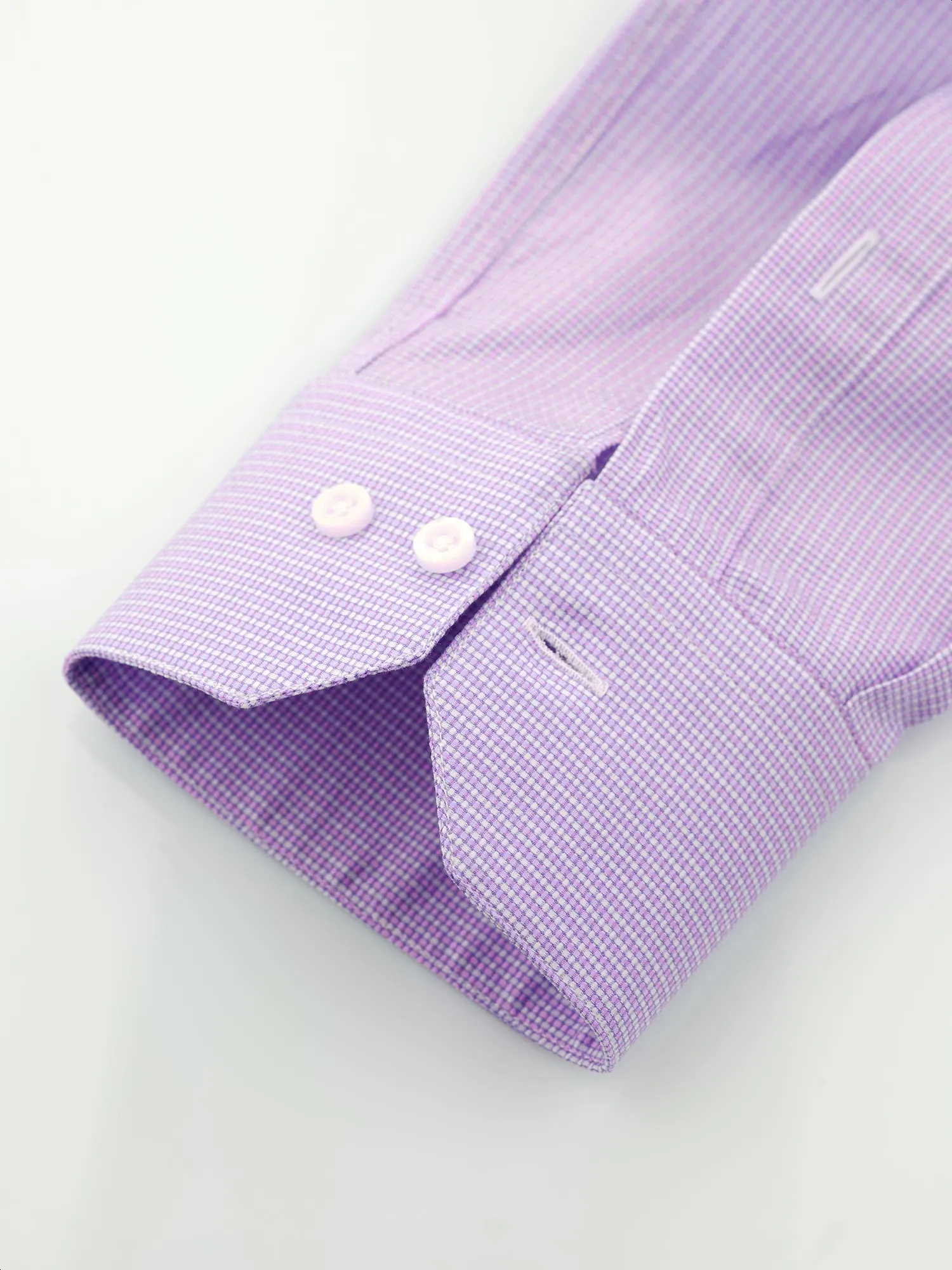 Wisteria-coloured textured shirt