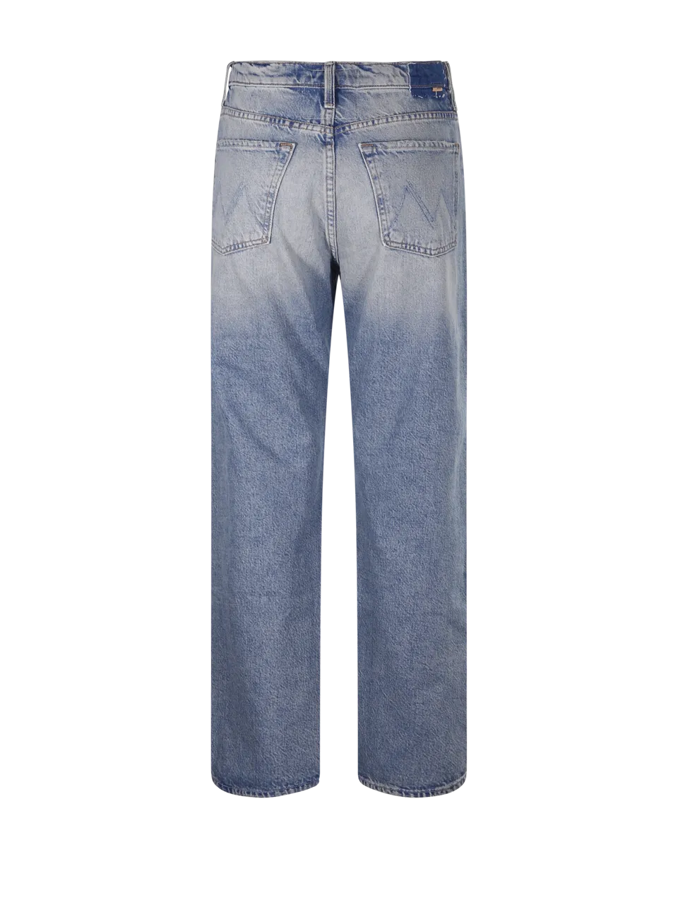 WOMAN MOTHER BLUE COTTON THE DITCHER HOVER JEANS